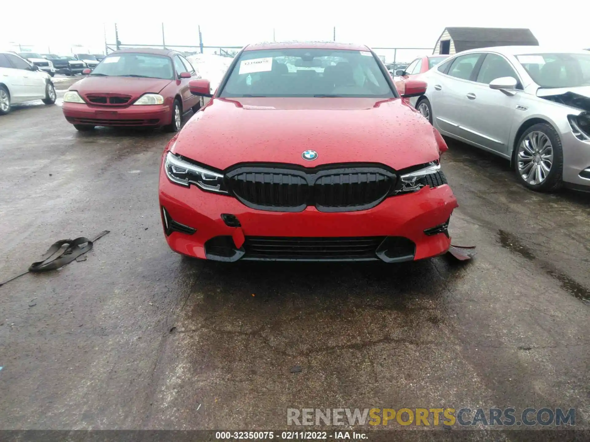 6 Photograph of a damaged car 3MW5R7J06M8C18410 BMW 3 SERIES 2021