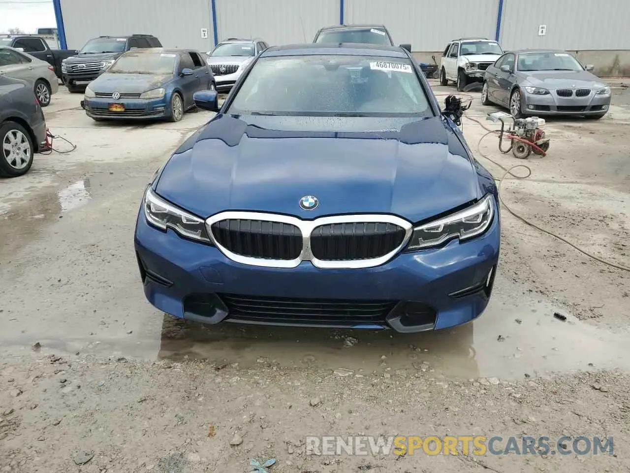 5 Photograph of a damaged car 3MW5R7J07M8C08632 BMW 3 SERIES 2021