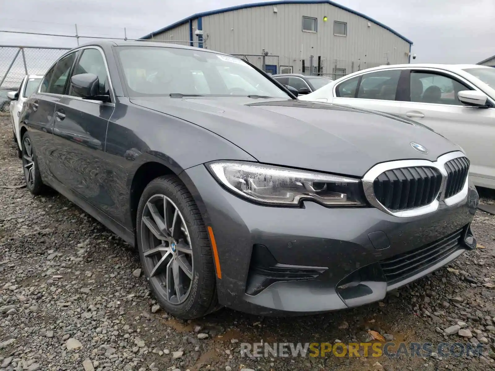 1 Photograph of a damaged car 3MW5R7J07M8C16617 BMW 3 SERIES 2021