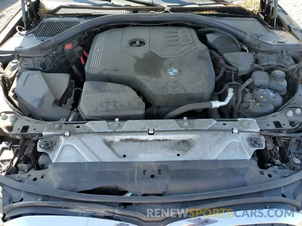 11 Photograph of a damaged car 3MW5R7J08M8B51129 BMW 3 SERIES 2021