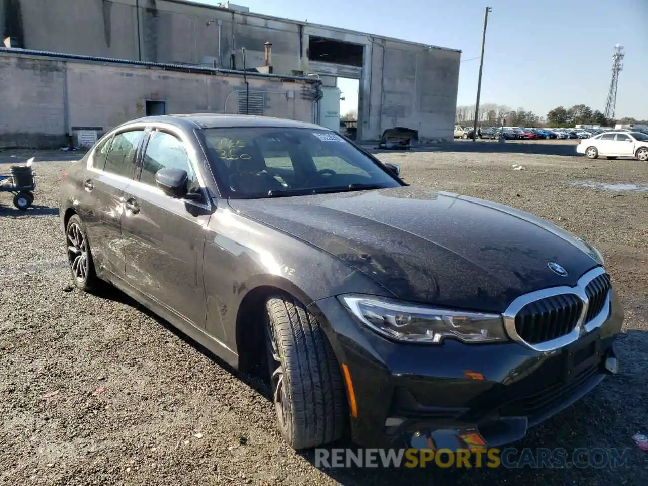 1 Photograph of a damaged car 3MW5R7J08M8C01270 BMW 3 SERIES 2021