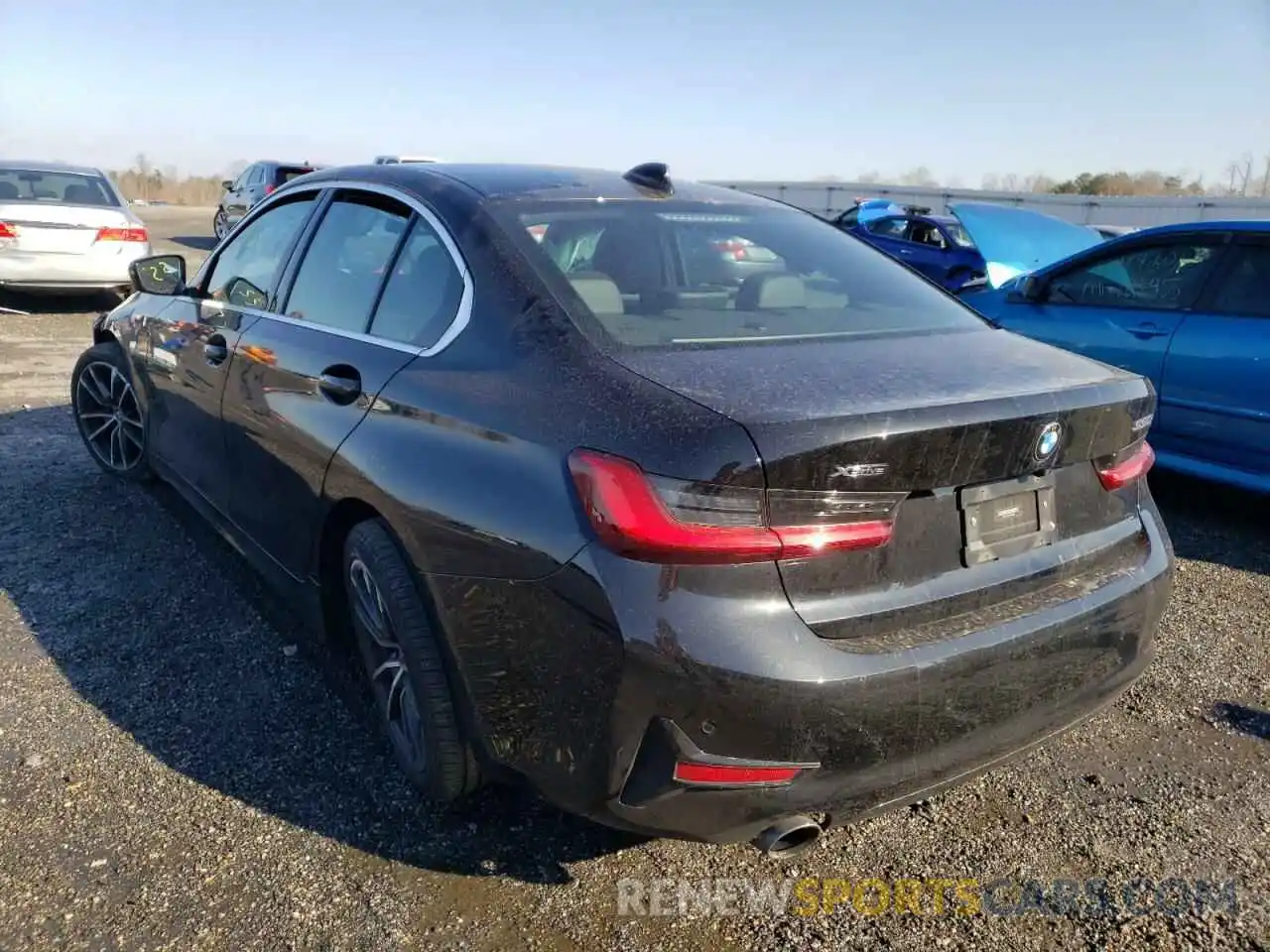 3 Photograph of a damaged car 3MW5R7J08M8C01270 BMW 3 SERIES 2021