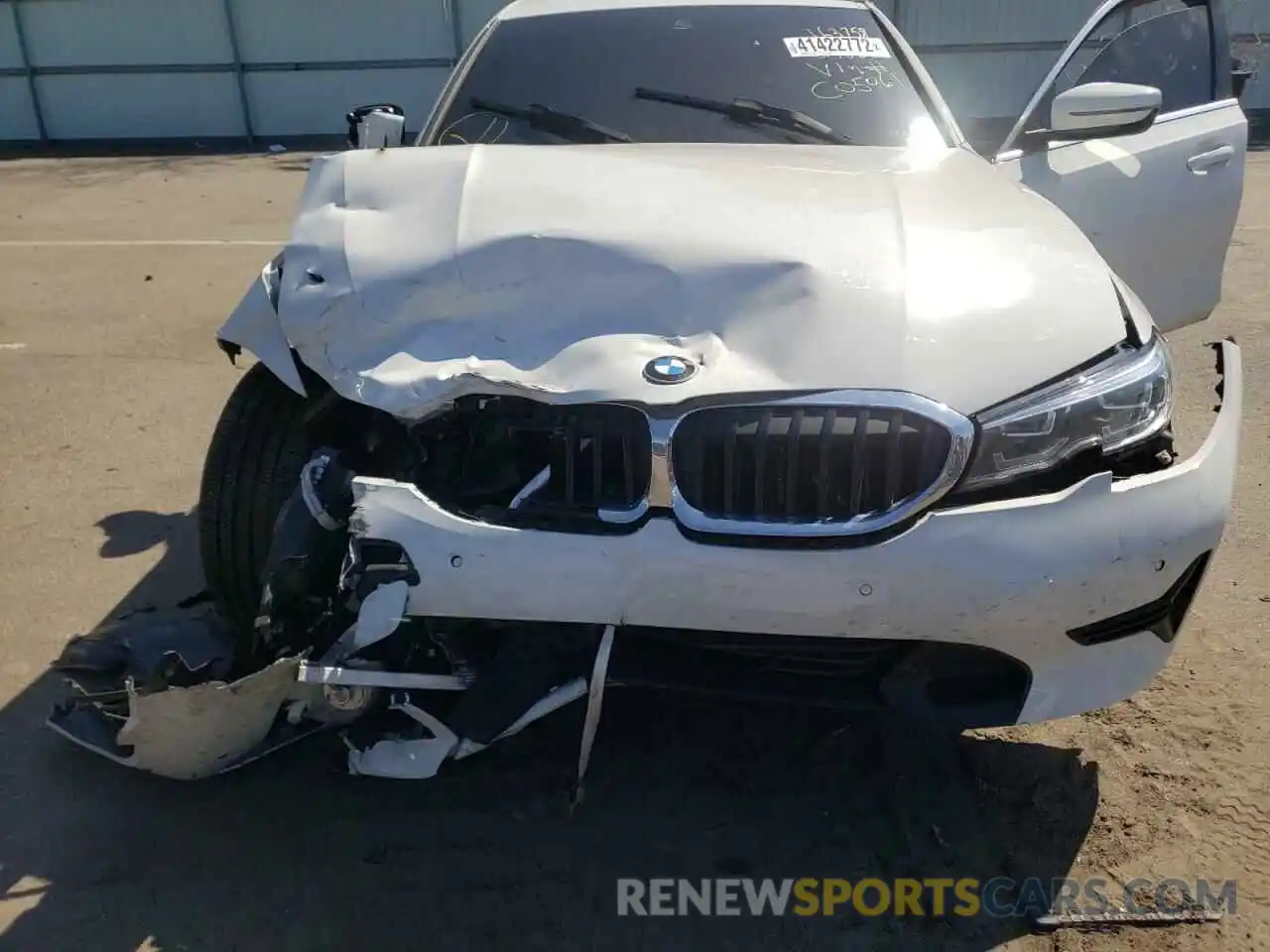 7 Photograph of a damaged car 3MW5R7J08M8C05061 BMW 3 SERIES 2021