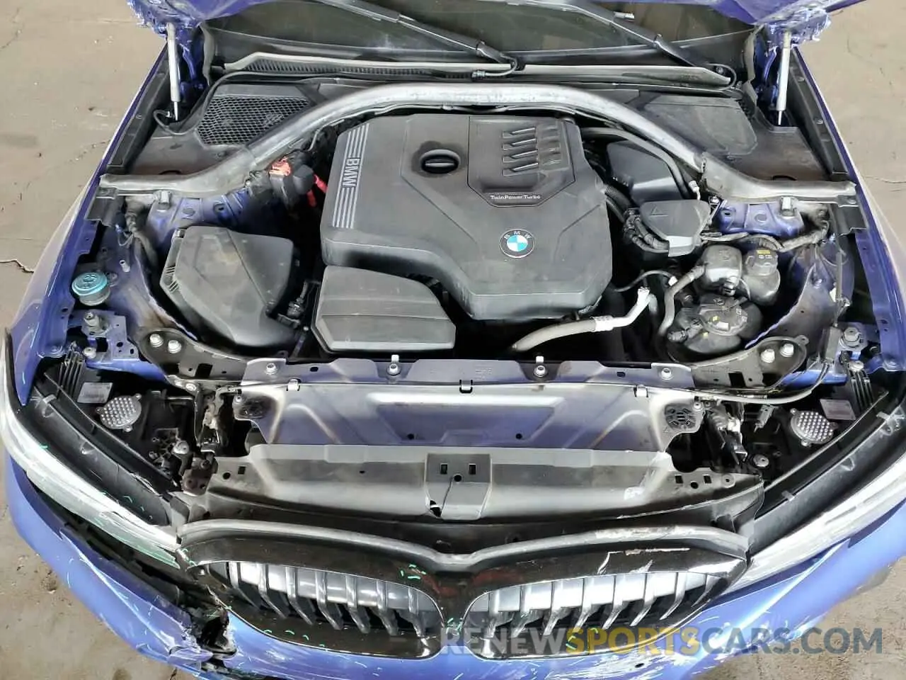 11 Photograph of a damaged car 3MW5R7J09M8B67209 BMW 3 SERIES 2021