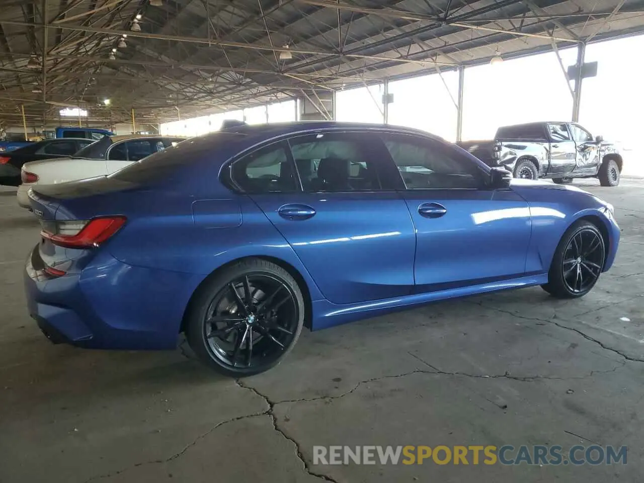 3 Photograph of a damaged car 3MW5R7J09M8B67209 BMW 3 SERIES 2021