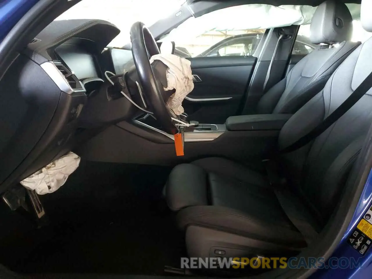 7 Photograph of a damaged car 3MW5R7J09M8B67209 BMW 3 SERIES 2021