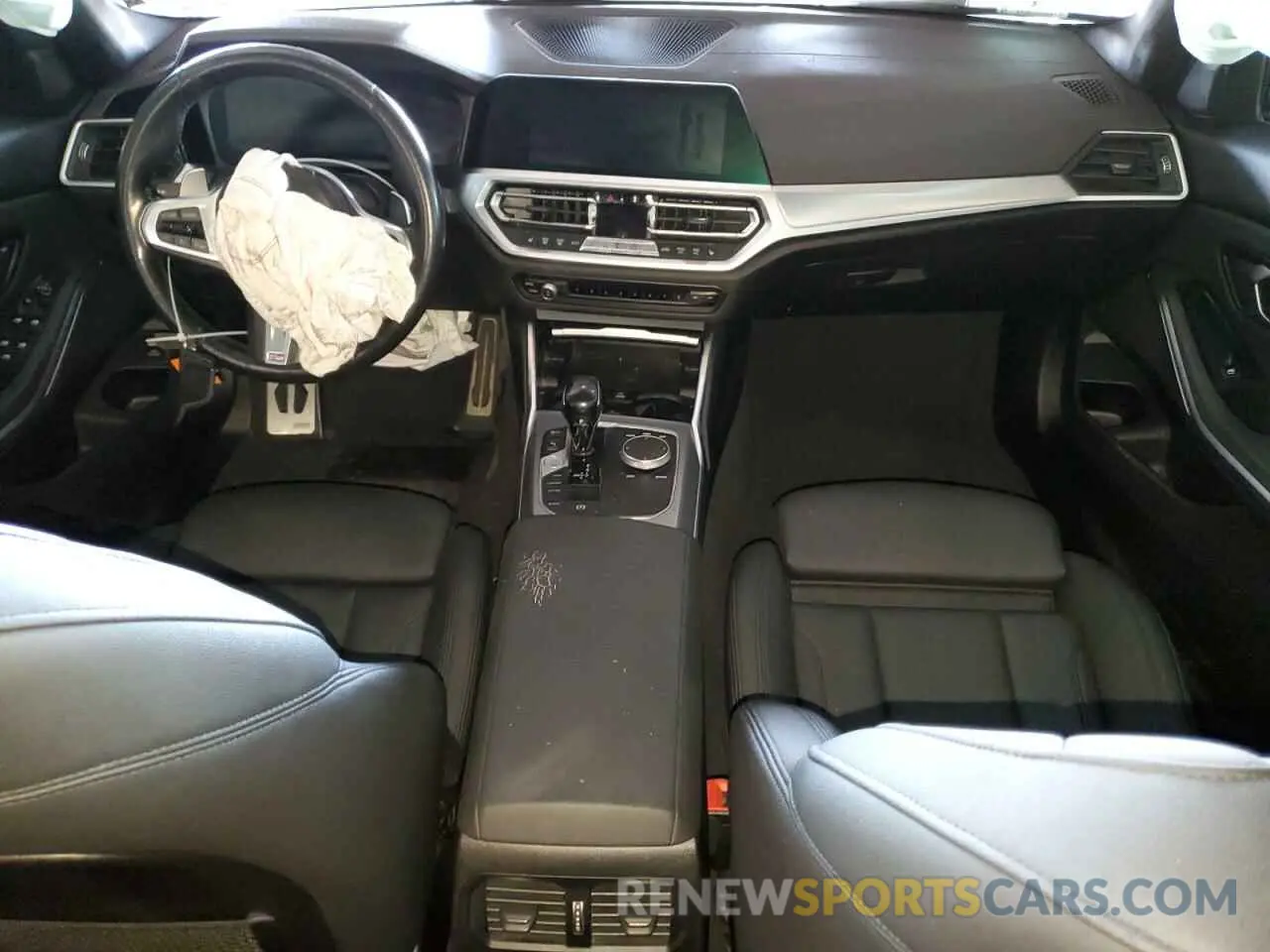8 Photograph of a damaged car 3MW5R7J09M8B67209 BMW 3 SERIES 2021