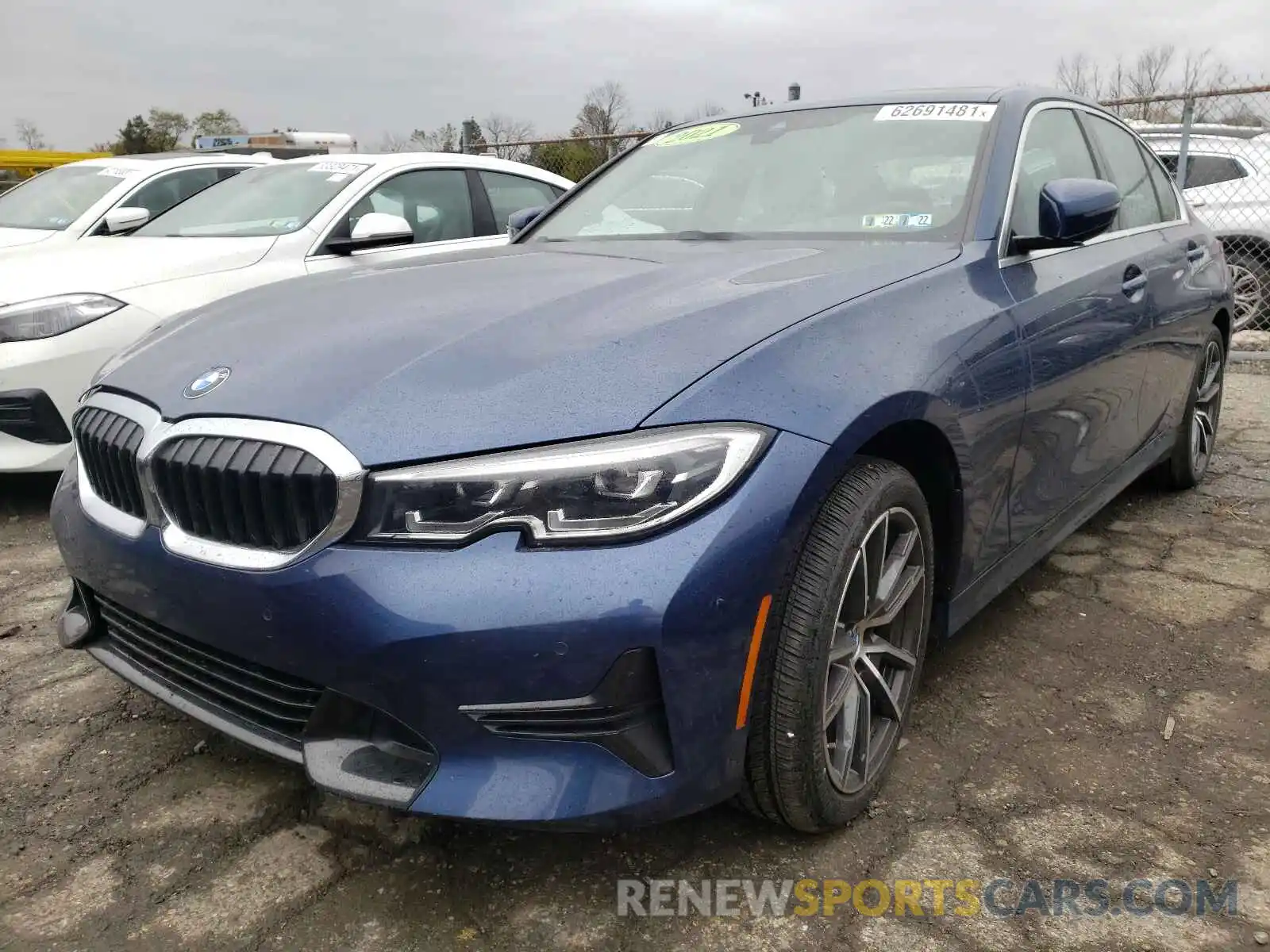 2 Photograph of a damaged car 3MW5R7J09M8B73009 BMW 3 SERIES 2021