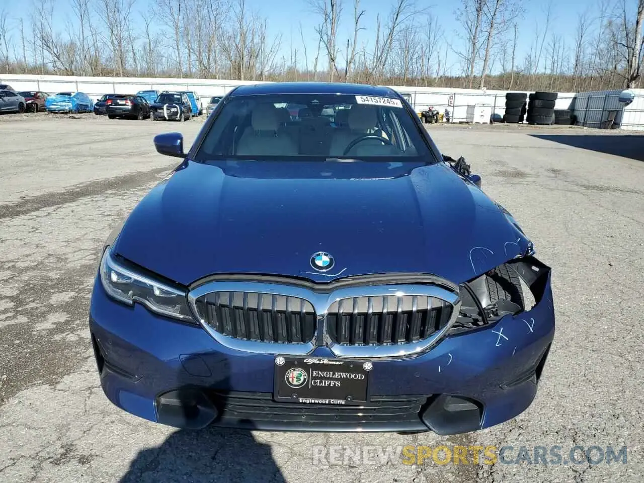 5 Photograph of a damaged car 3MW5R7J09M8B74015 BMW 3 SERIES 2021
