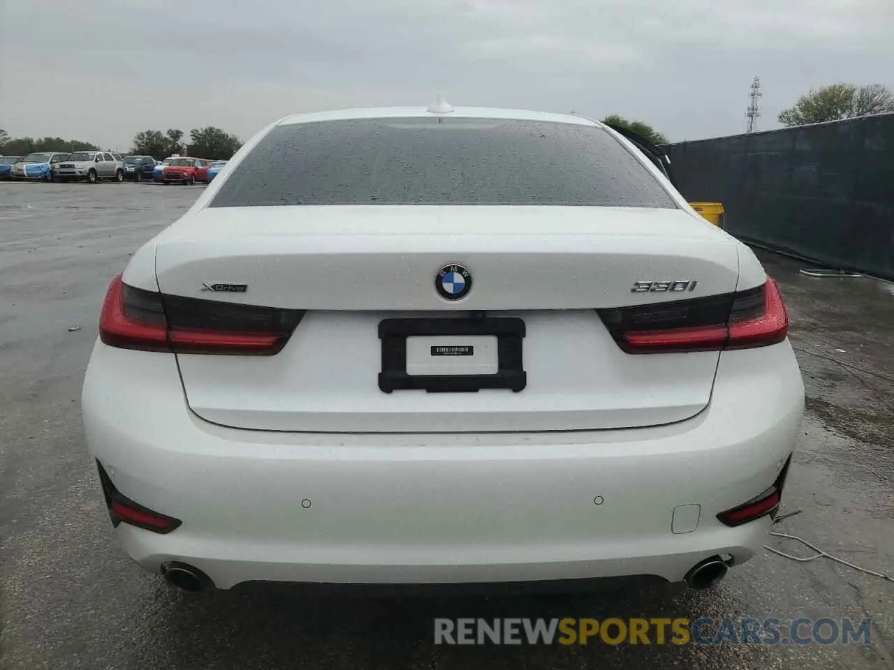 6 Photograph of a damaged car 3MW5R7J09M8B74497 BMW 3 SERIES 2021