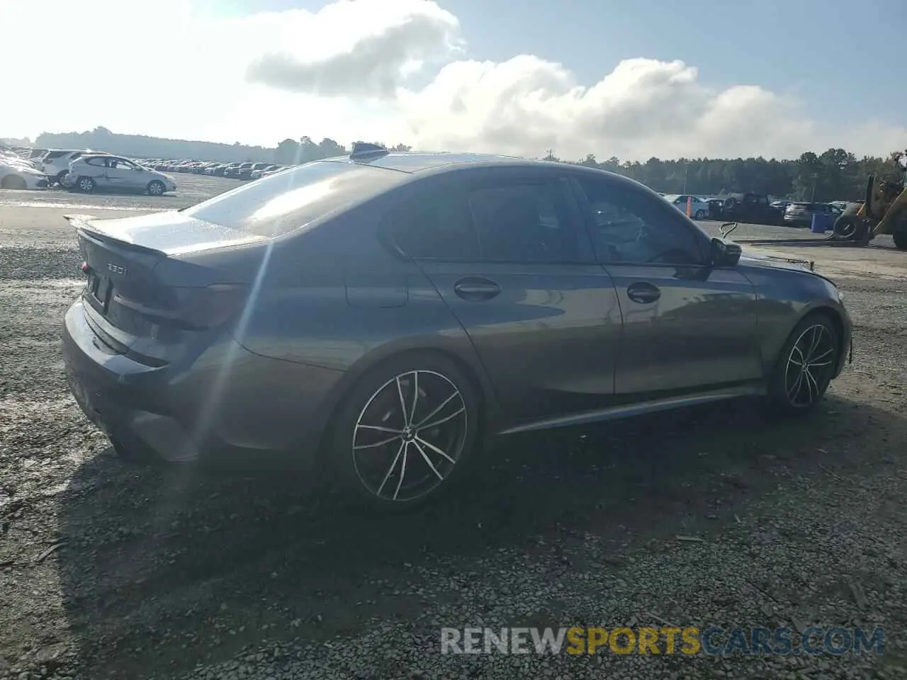 3 Photograph of a damaged car 3MW5R7J09M8B96404 BMW 3 SERIES 2021