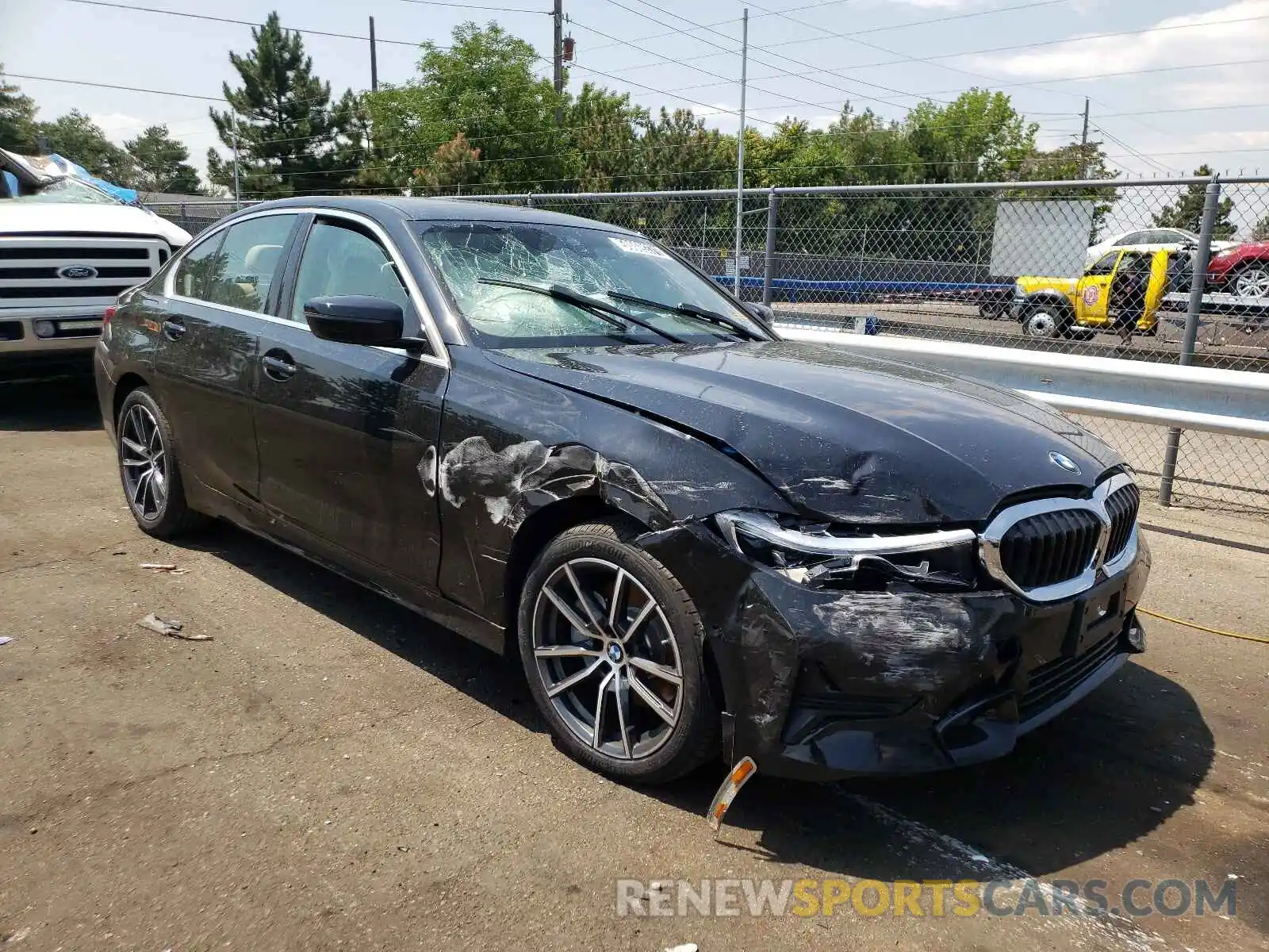 1 Photograph of a damaged car 3MW5R7J09M8C00984 BMW 3 SERIES 2021