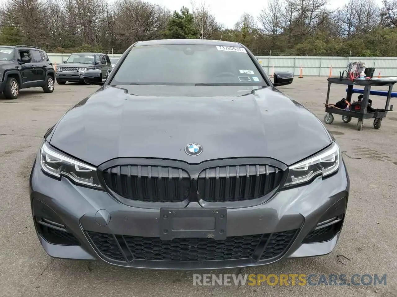 5 Photograph of a damaged car 3MW5R7J0XM8B64285 BMW 3 SERIES 2021