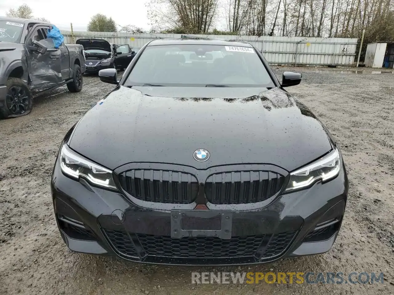5 Photograph of a damaged car 3MW5R7J0XM8B66330 BMW 3 SERIES 2021