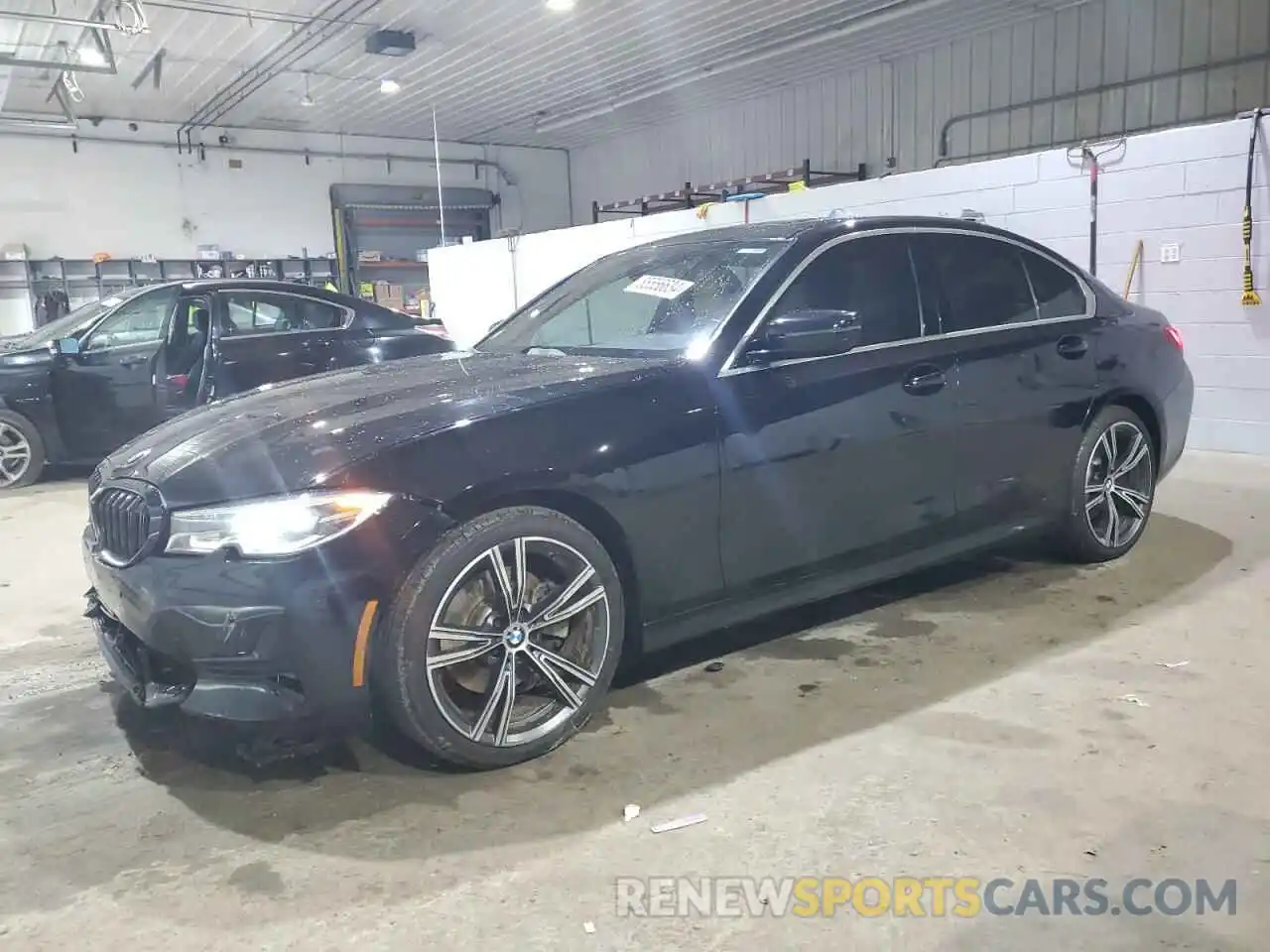 1 Photograph of a damaged car 3MW5R7J0XM8B69907 BMW 3 SERIES 2021