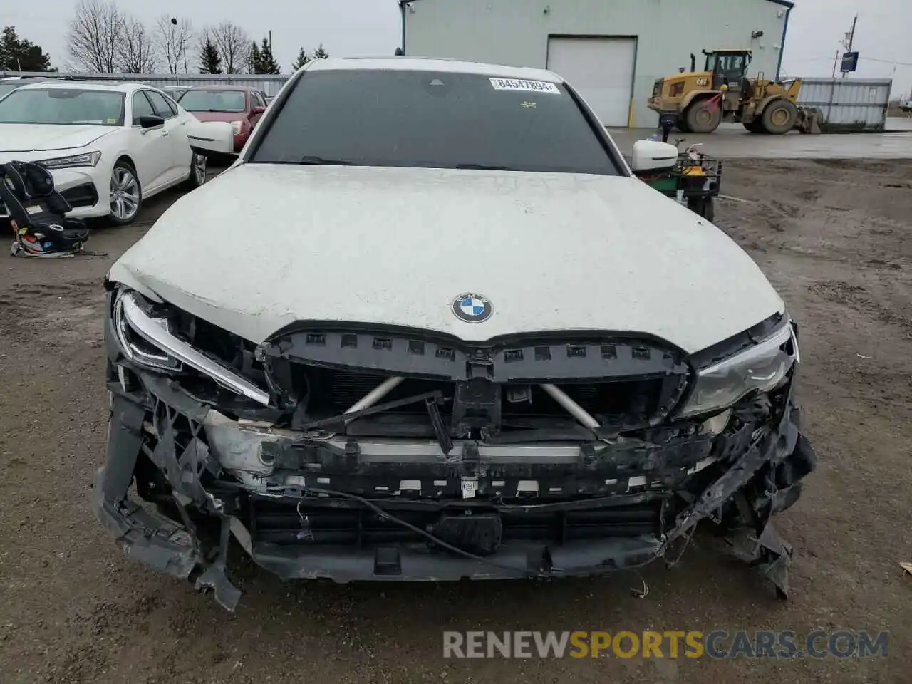 5 Photograph of a damaged car 3MW5R7J0XM8C04039 BMW 3 SERIES 2021