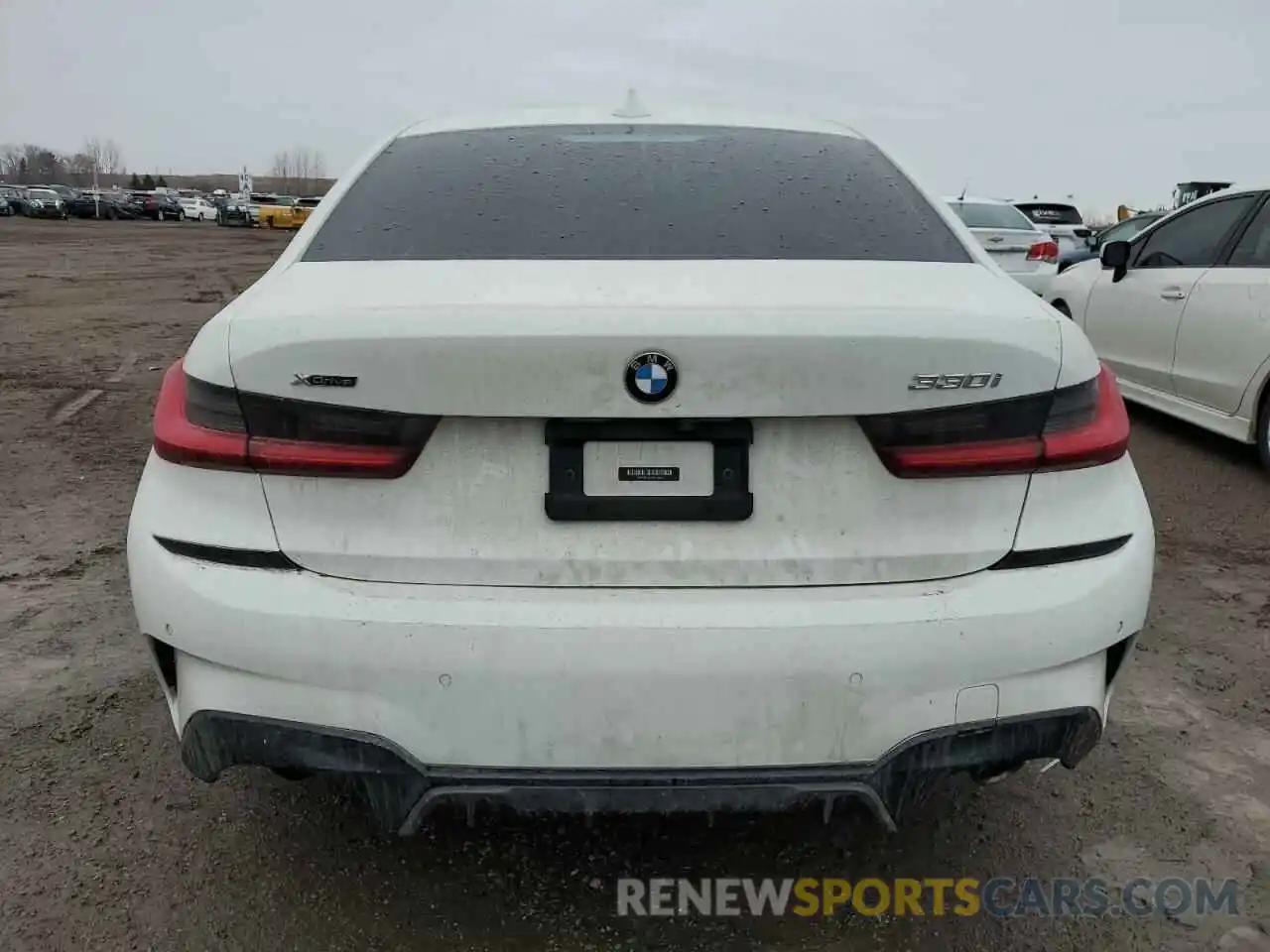 6 Photograph of a damaged car 3MW5R7J0XM8C04039 BMW 3 SERIES 2021