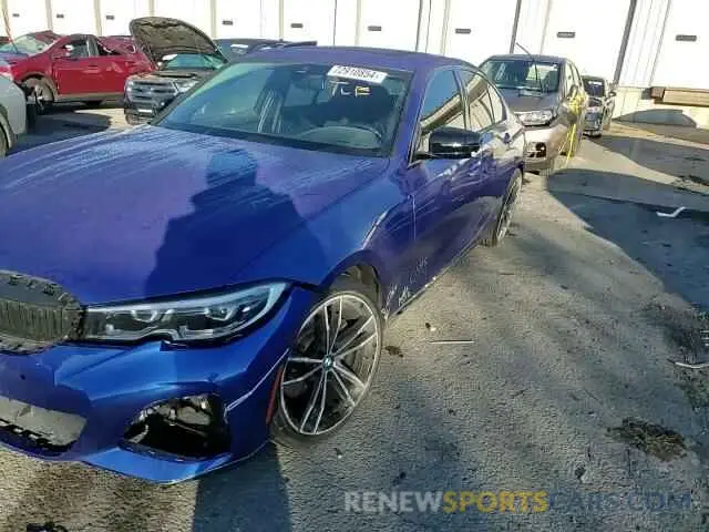 10 Photograph of a damaged car 3MW5R7J0XM8C14425 BMW 3 SERIES 2021