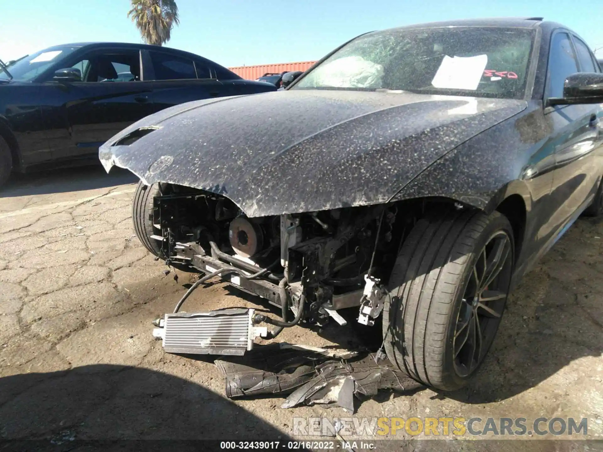 6 Photograph of a damaged car 3MW5U7J03M8B55295 BMW 3 SERIES 2021