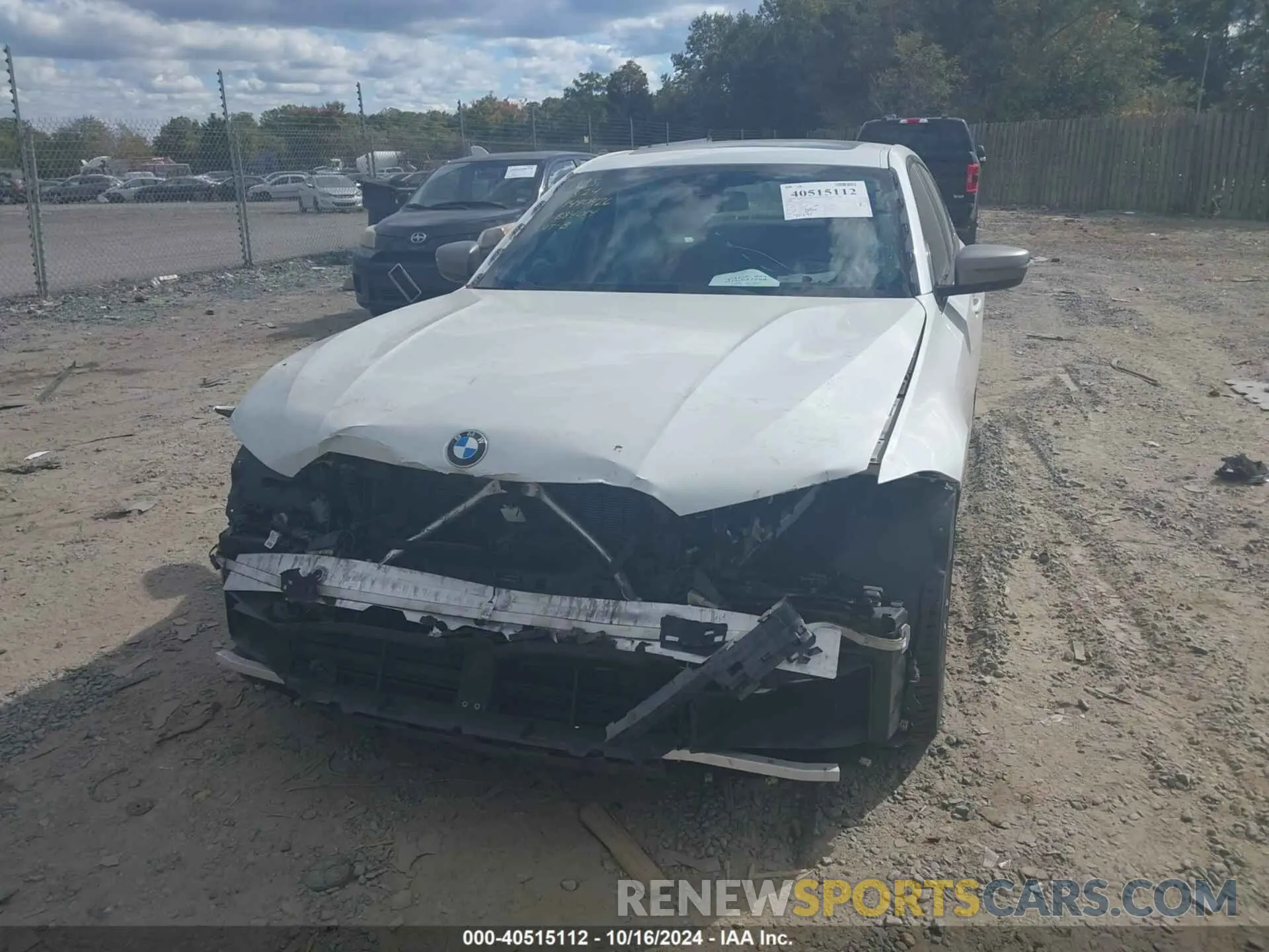 6 Photograph of a damaged car 3MW5U7J04M8B84014 BMW 3 SERIES 2021