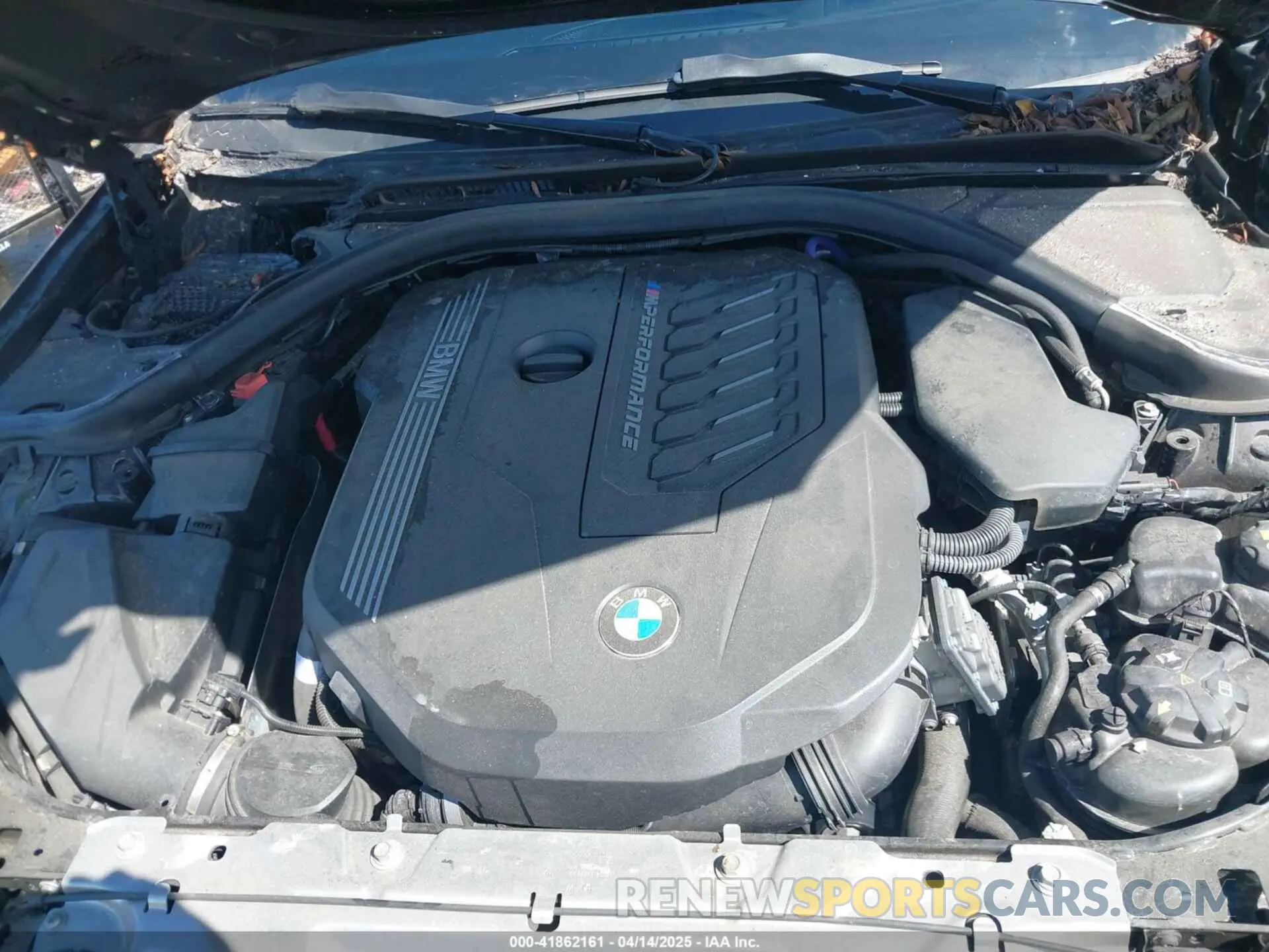 10 Photograph of a damaged car 3MW5U7J0XM8B75320 BMW 3 SERIES 2021