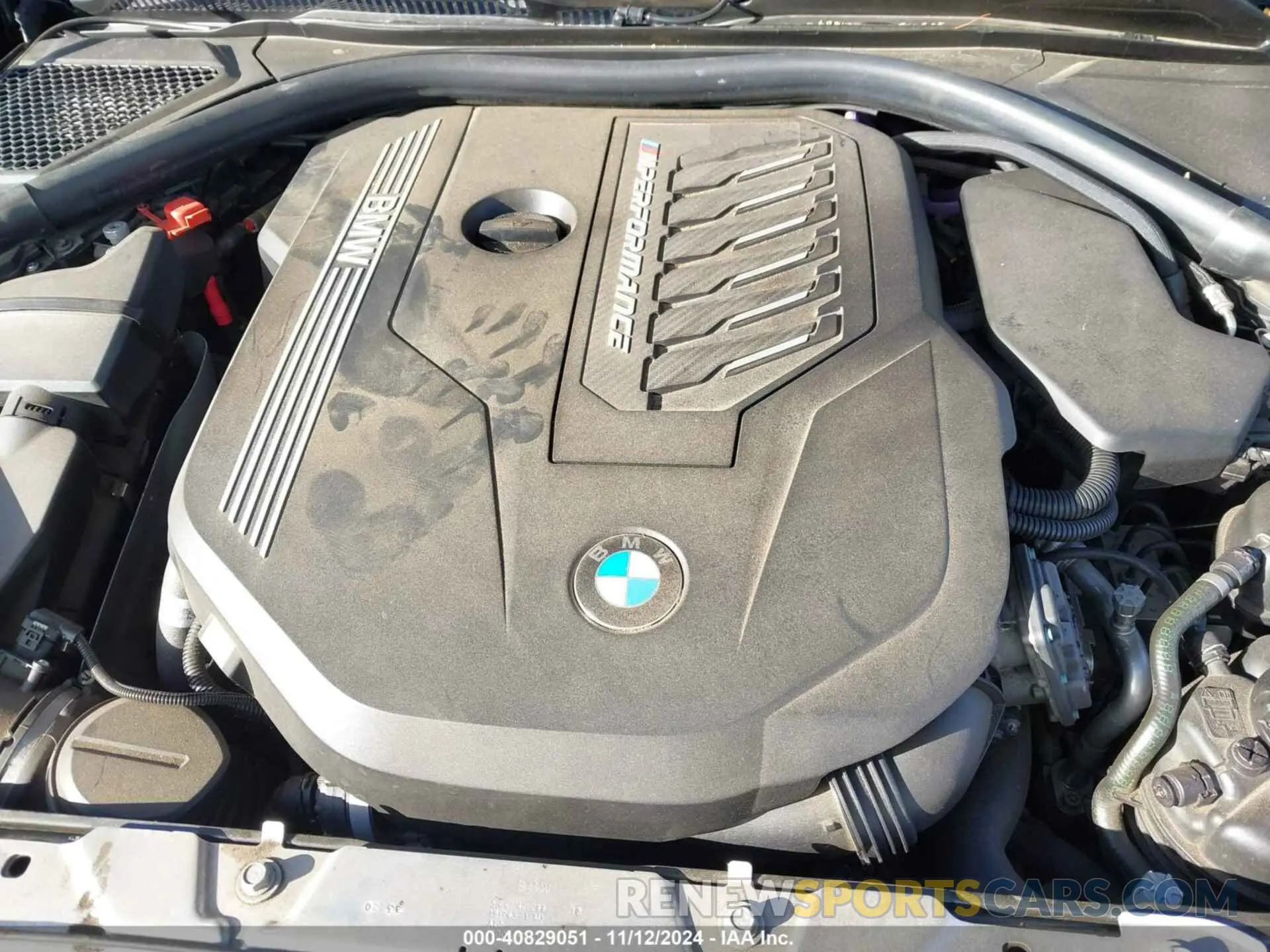 10 Photograph of a damaged car 3MW5U9J00M8B54195 BMW 3 SERIES 2021