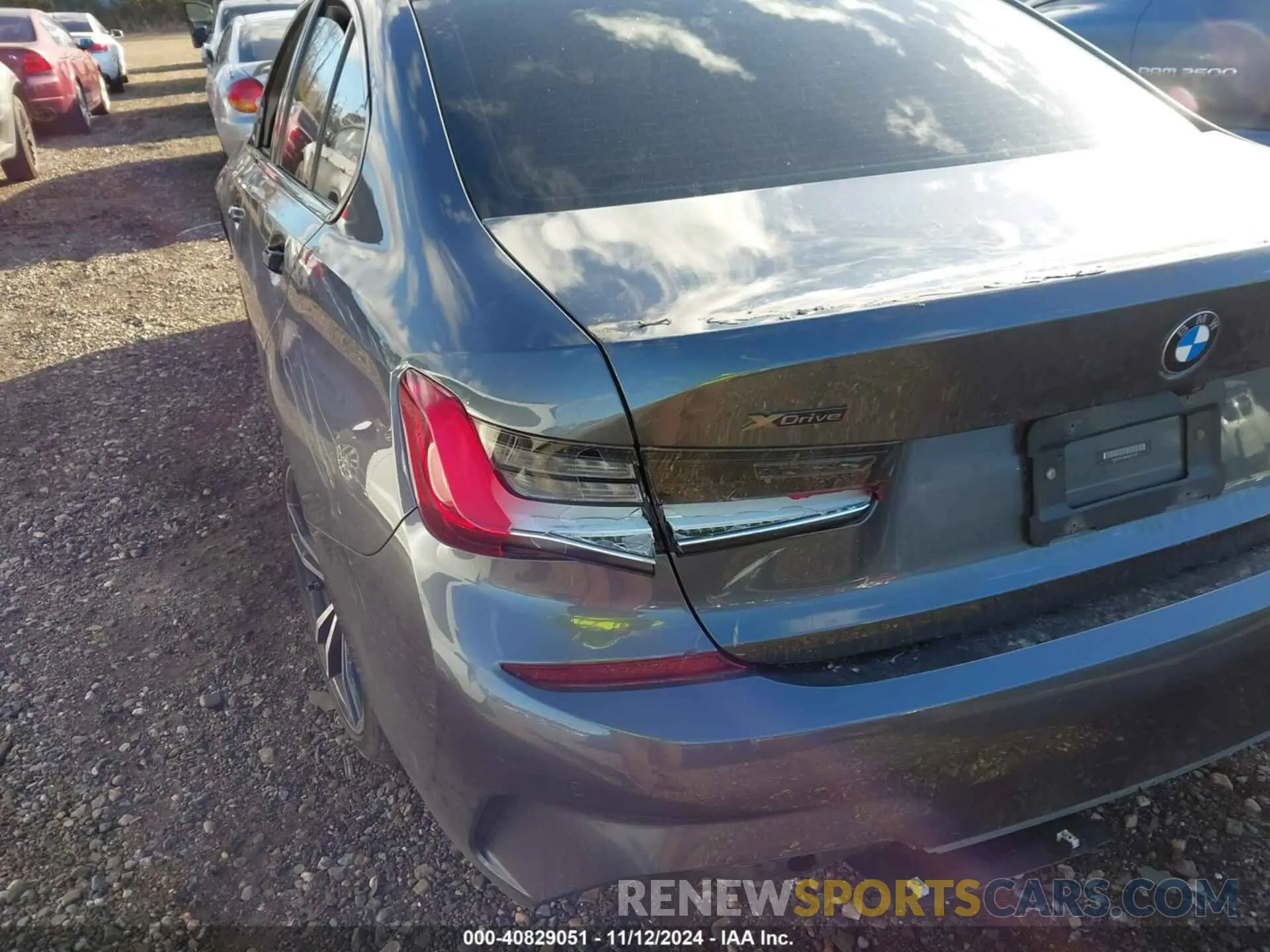 20 Photograph of a damaged car 3MW5U9J00M8B54195 BMW 3 SERIES 2021