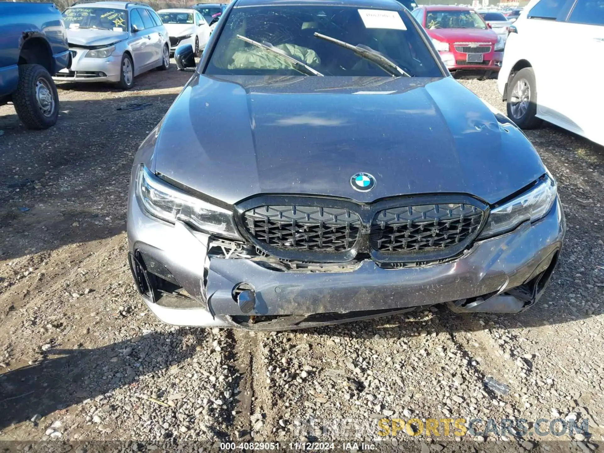 6 Photograph of a damaged car 3MW5U9J00M8B54195 BMW 3 SERIES 2021
