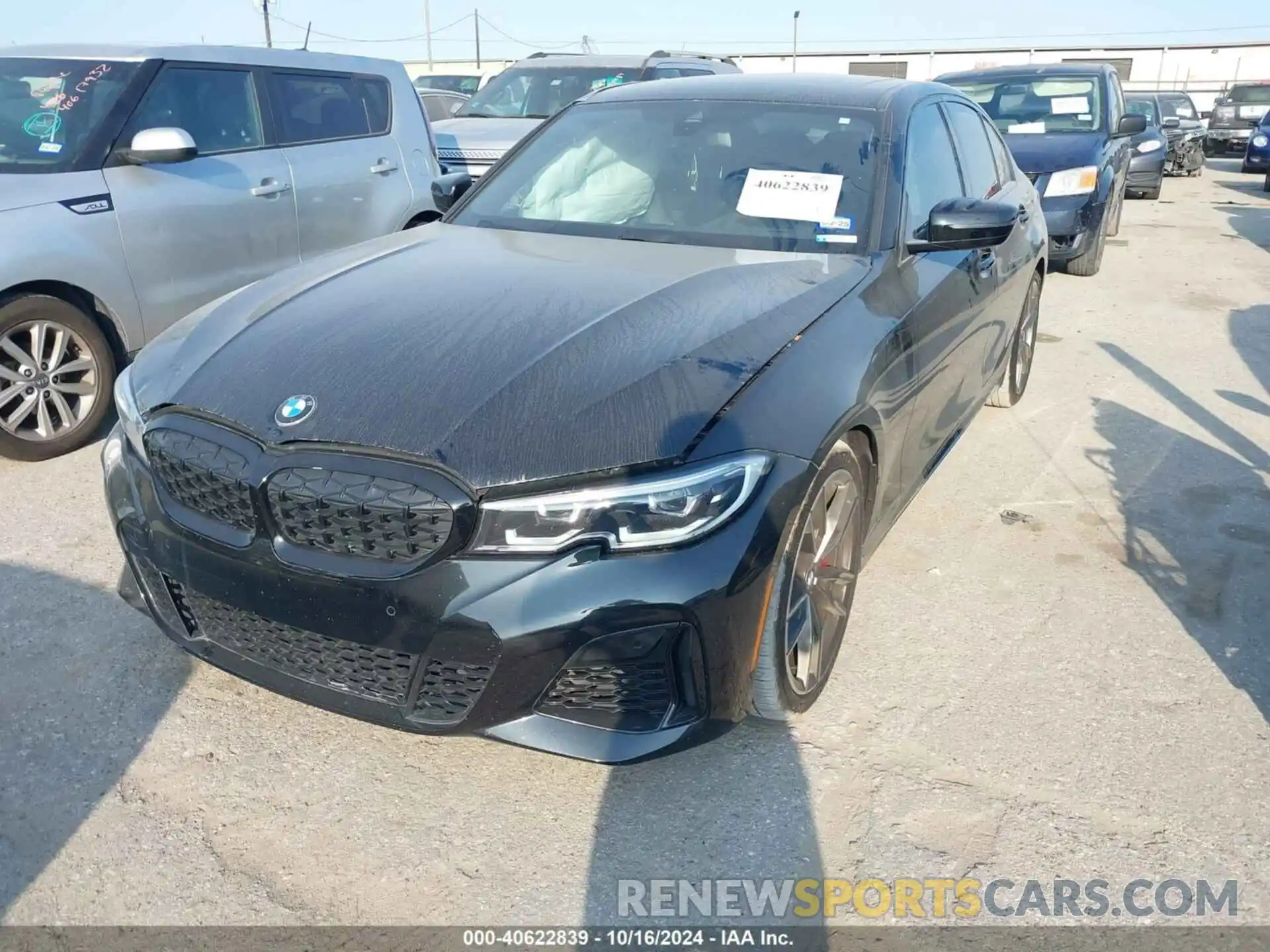 2 Photograph of a damaged car 3MW5U9J00M8B96530 BMW 3 SERIES 2021