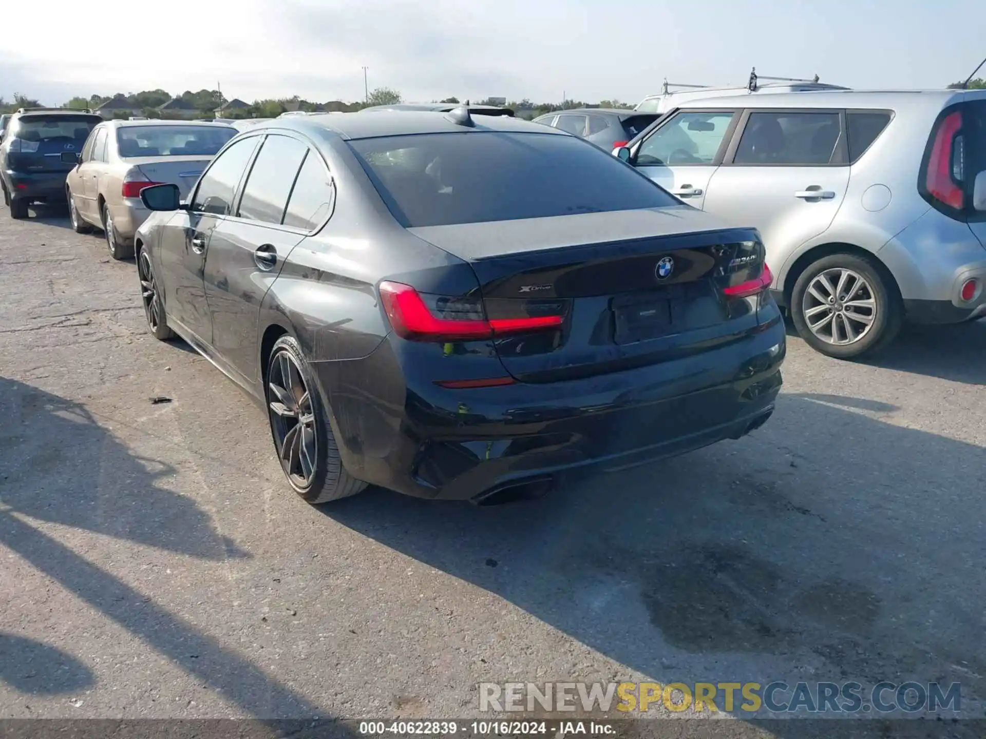 3 Photograph of a damaged car 3MW5U9J00M8B96530 BMW 3 SERIES 2021