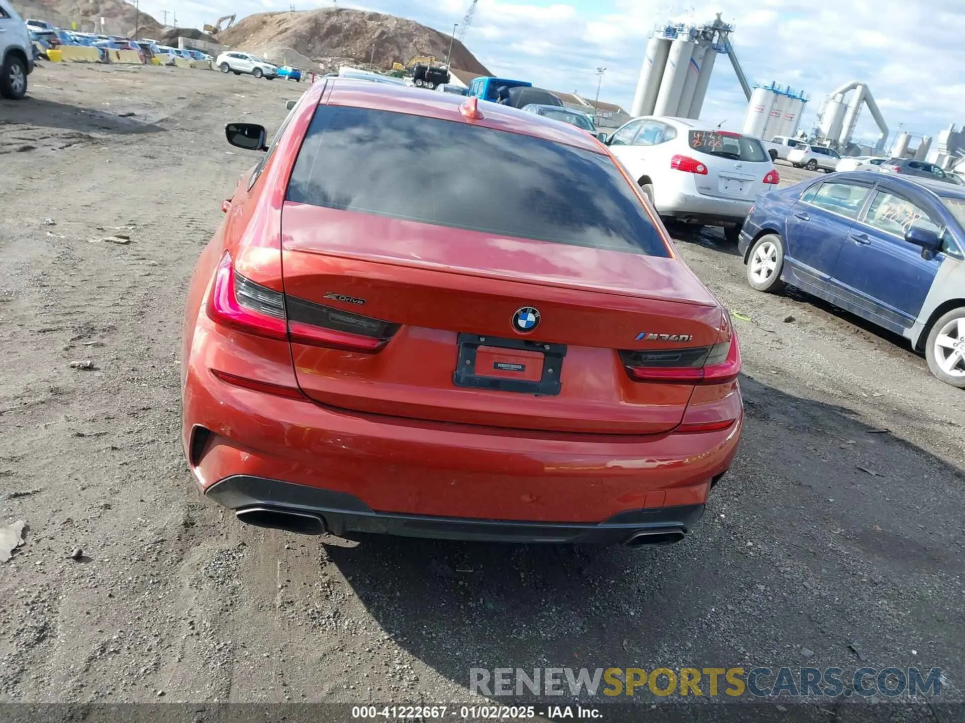 15 Photograph of a damaged car 3MW5U9J04M8B61795 BMW 3 SERIES 2021
