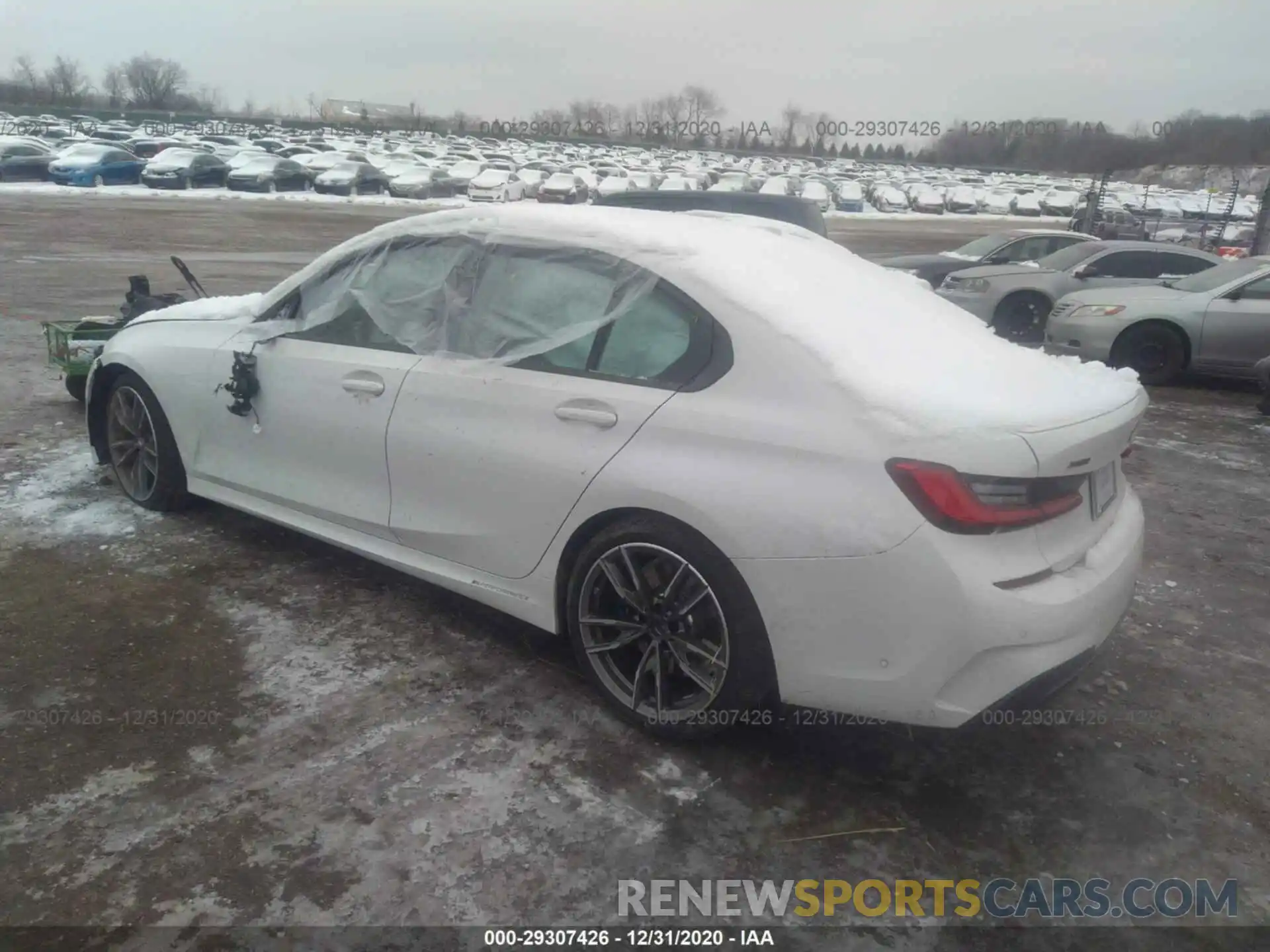 3 Photograph of a damaged car 3MW5U9J08M8B57331 BMW 3 SERIES 2021