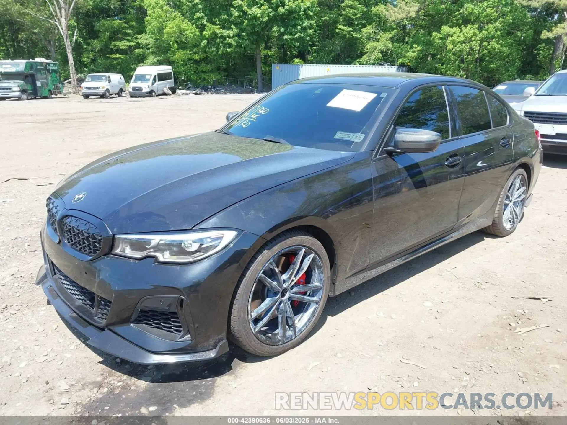 2 Photograph of a damaged car 3MW5U9J09M8B72761 BMW 3 SERIES 2021
