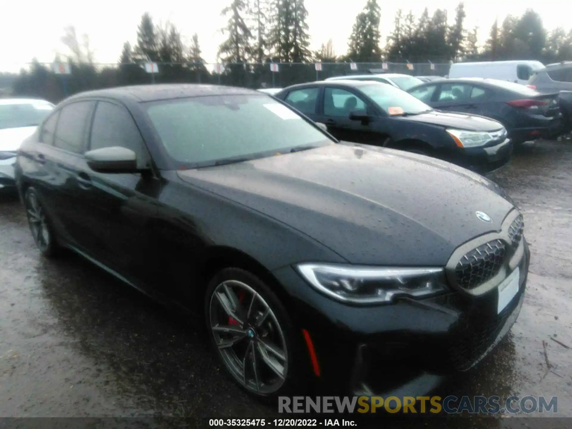 1 Photograph of a damaged car 3MW5U9J09M8C18895 BMW 3 SERIES 2021