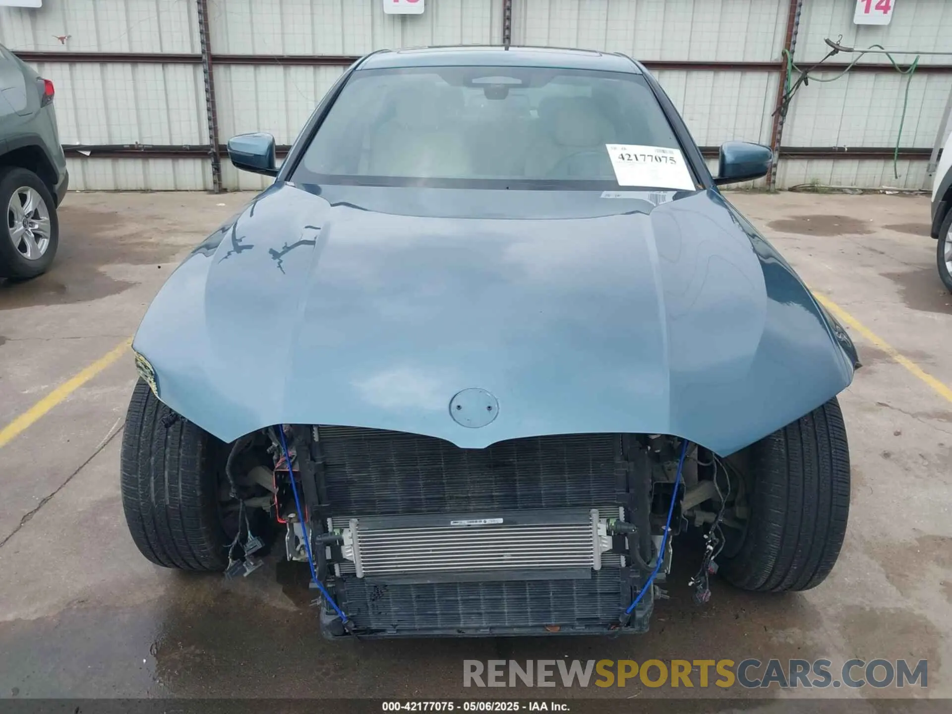 13 Photograph of a damaged car WBA5P7C02MFK71048 BMW 3 SERIES 2021