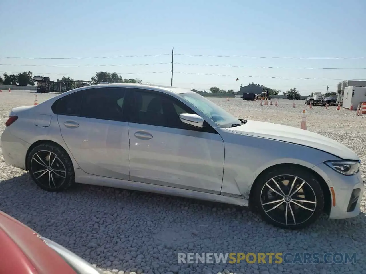 4 Photograph of a damaged car WBA5P7C08MFJ92340 BMW 3 SERIES 2021