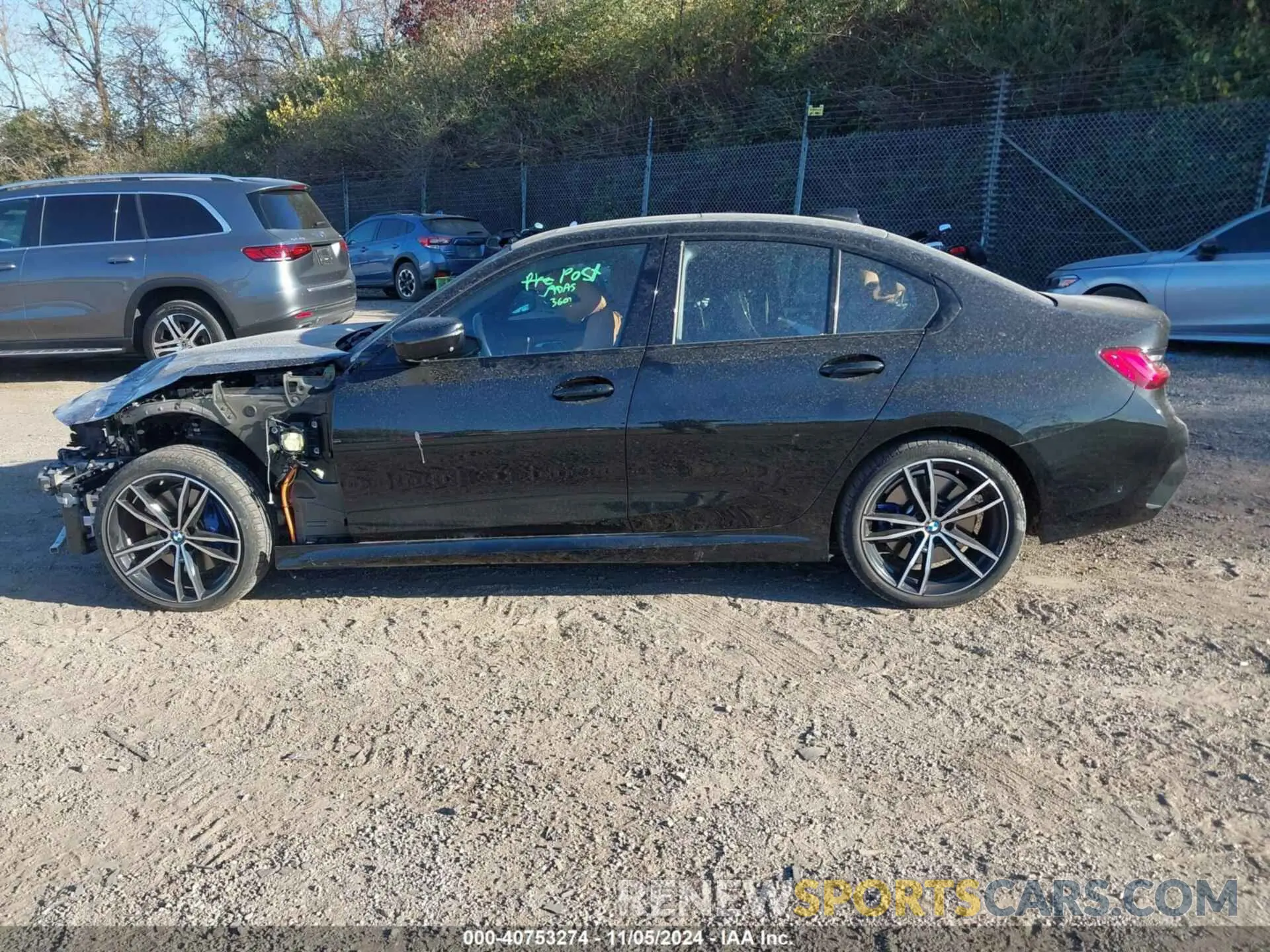 15 Photograph of a damaged car WBA5P9C02MFL25394 BMW 3 SERIES 2021