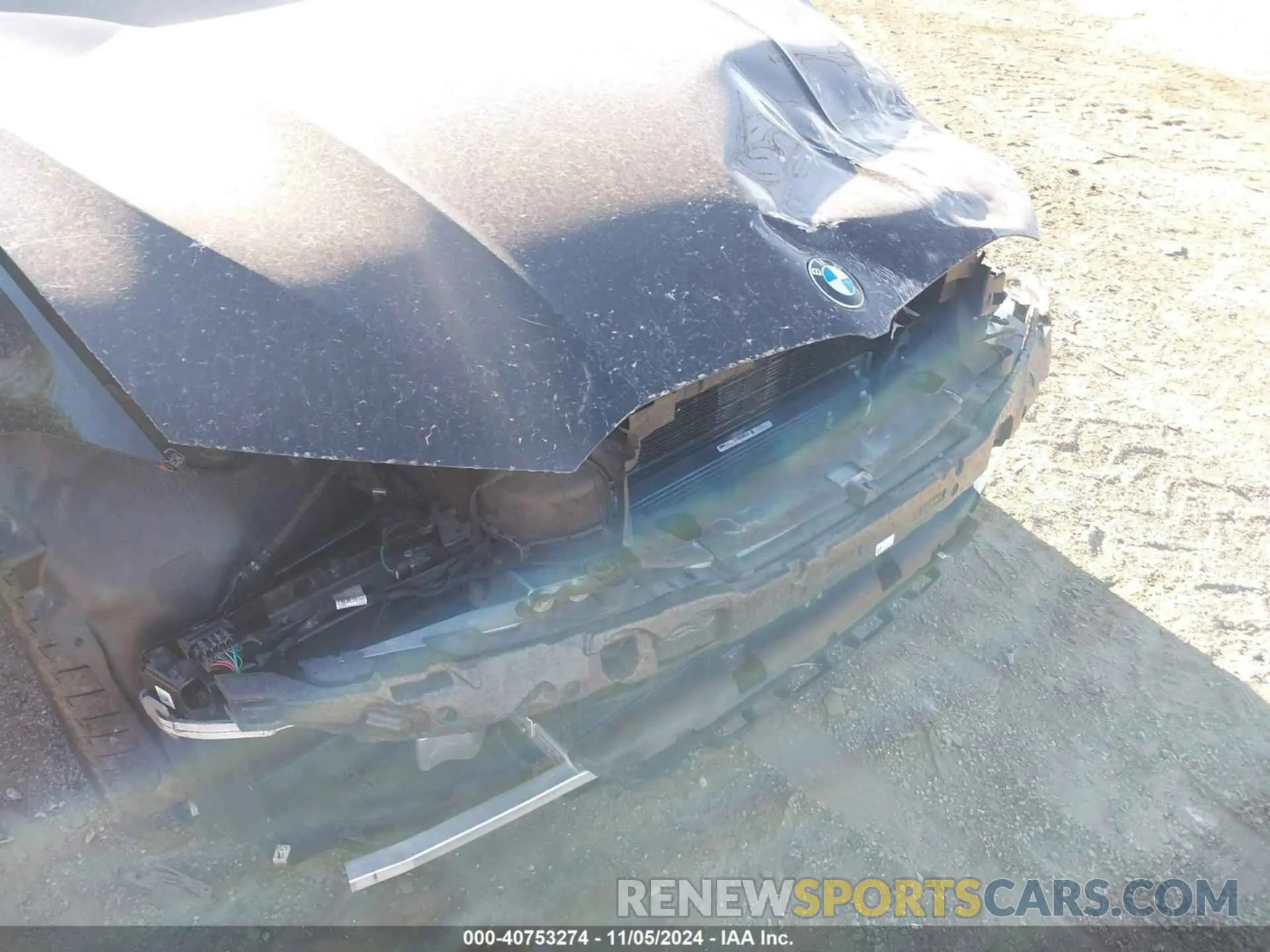 6 Photograph of a damaged car WBA5P9C02MFL25394 BMW 3 SERIES 2021
