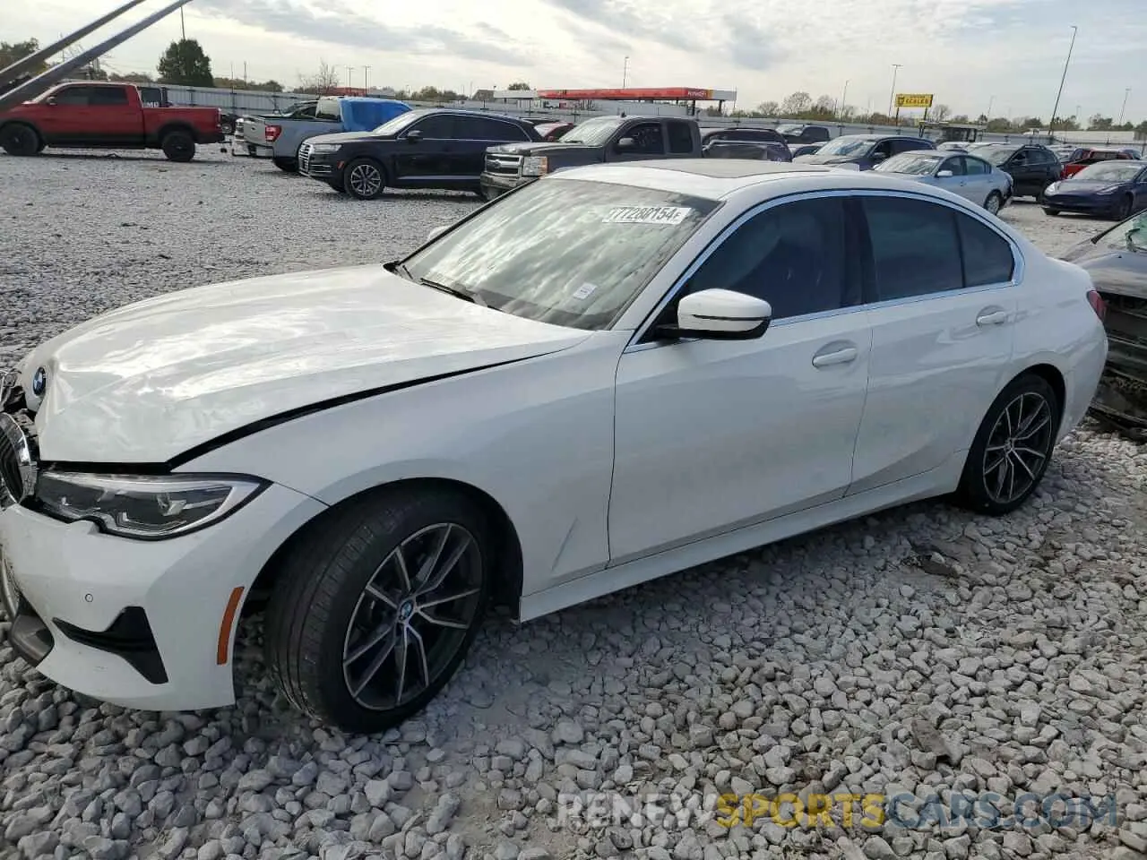 1 Photograph of a damaged car WBA5R1C07MFK81629 BMW 3 SERIES 2021