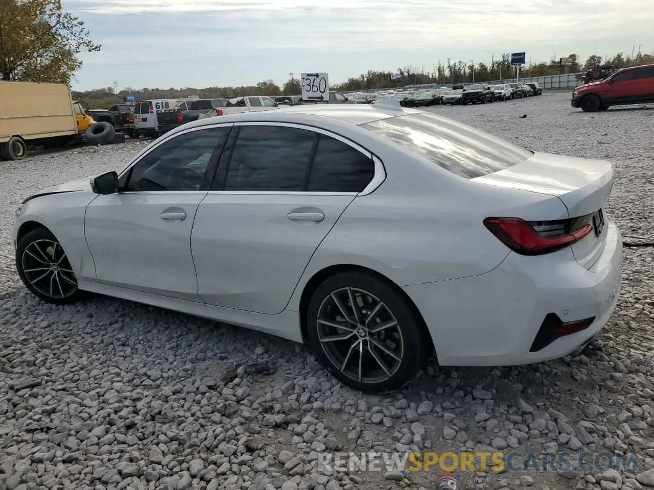 2 Photograph of a damaged car WBA5R1C07MFK81629 BMW 3 SERIES 2021