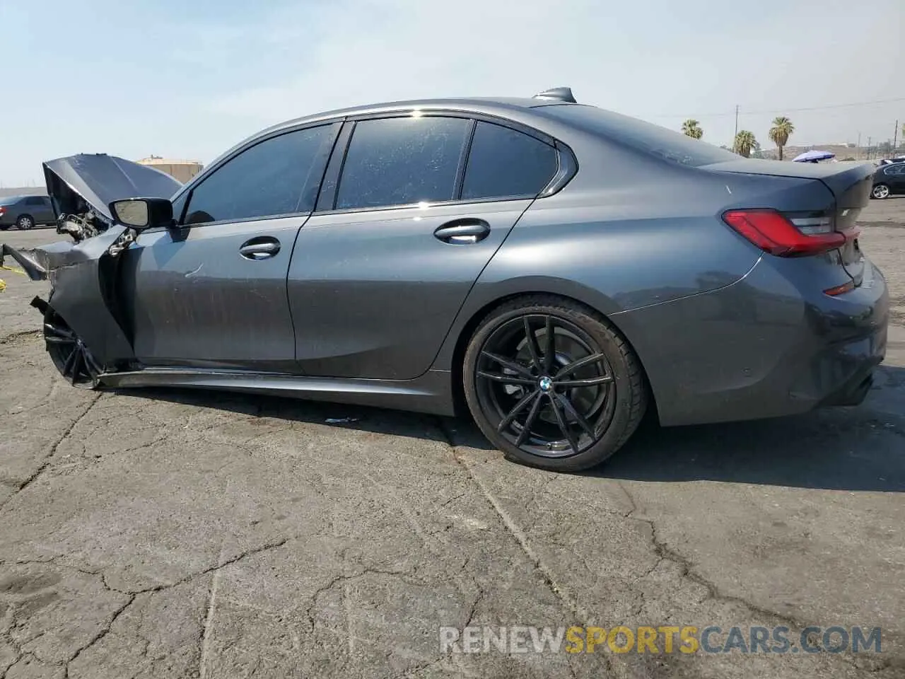 2 Photograph of a damaged car WBA5R1C0XMFL38678 BMW 3 SERIES 2021