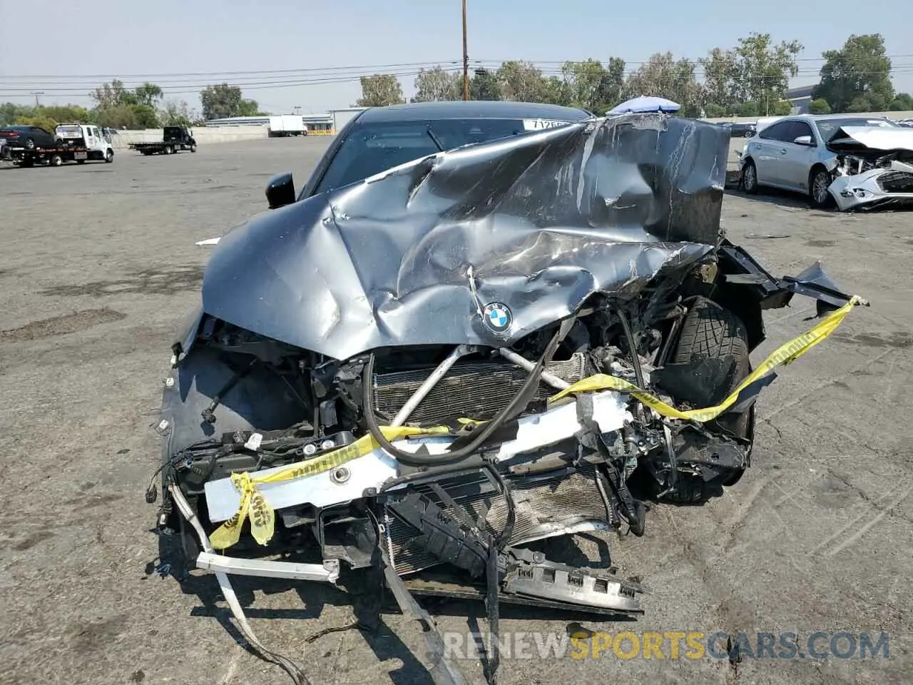 5 Photograph of a damaged car WBA5R1C0XMFL38678 BMW 3 SERIES 2021