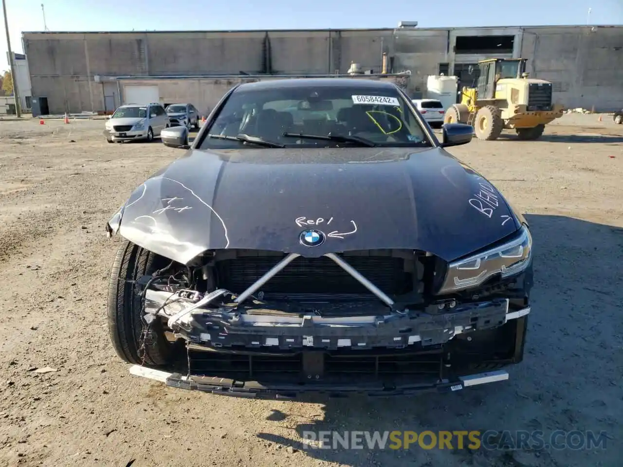 9 Photograph of a damaged car WBA5R7C03MFK51143 BMW 3 SERIES 2021