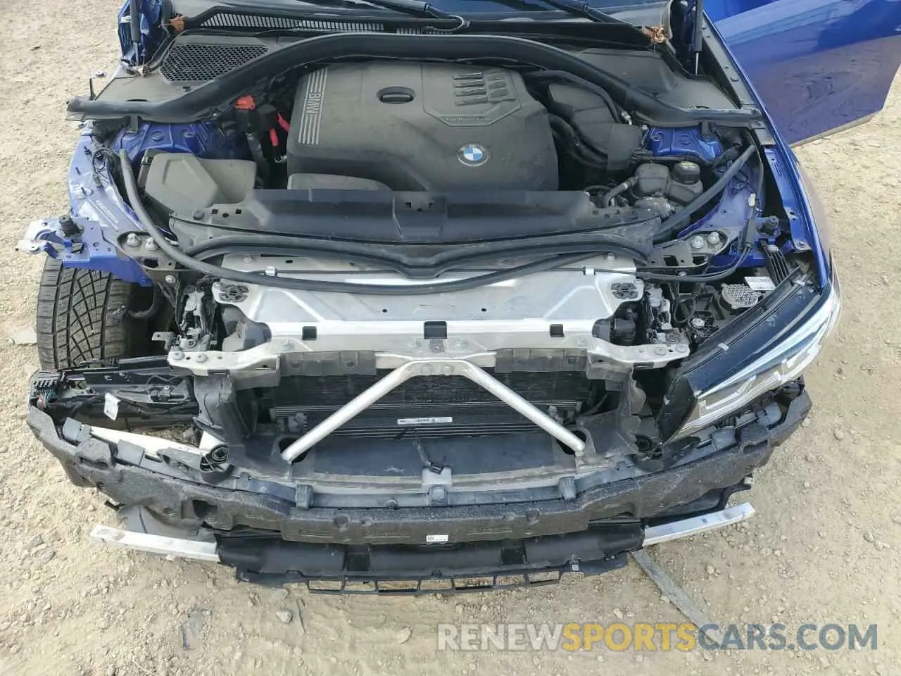 11 Photograph of a damaged car WBA5R7C03MFK91948 BMW 3 SERIES 2021