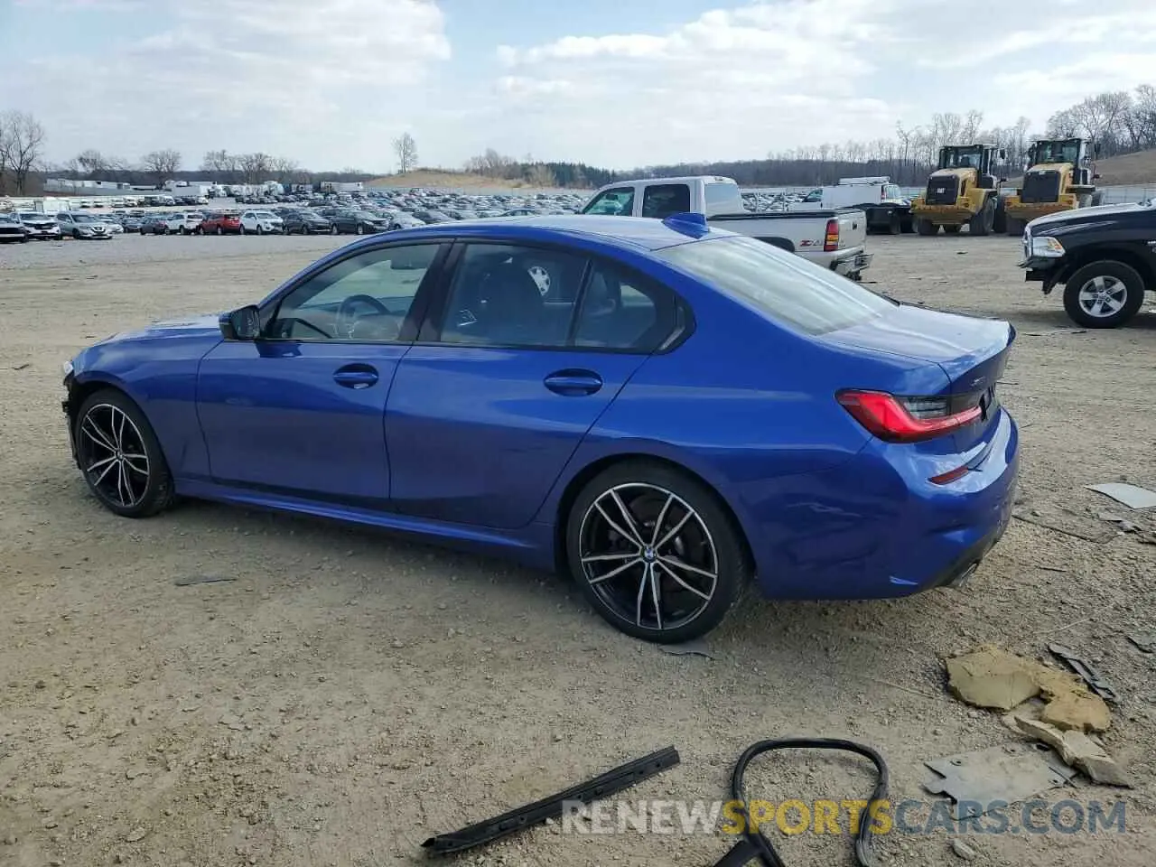 2 Photograph of a damaged car WBA5R7C03MFK91948 BMW 3 SERIES 2021