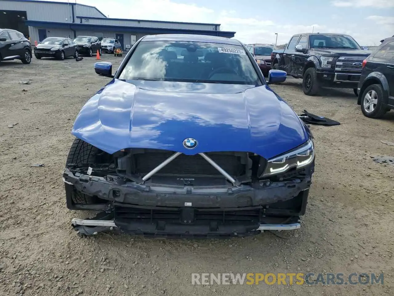 5 Photograph of a damaged car WBA5R7C03MFK91948 BMW 3 SERIES 2021