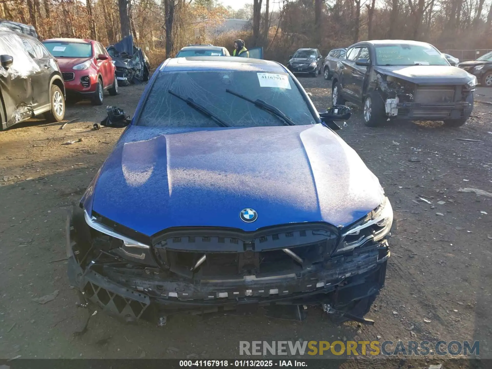 11 Photograph of a damaged car WBA5U9C02MFK18614 BMW 3 SERIES 2021