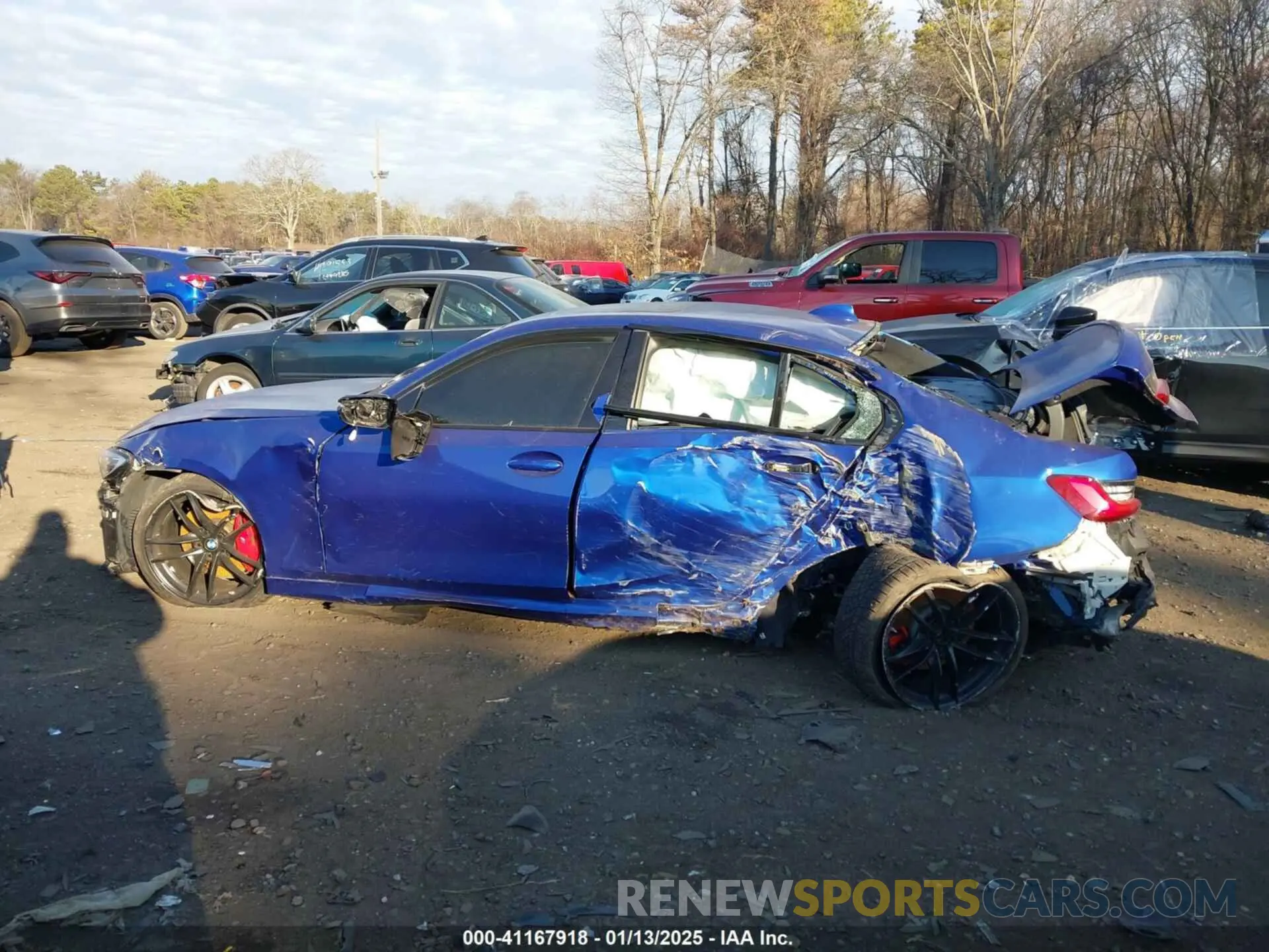 13 Photograph of a damaged car WBA5U9C02MFK18614 BMW 3 SERIES 2021