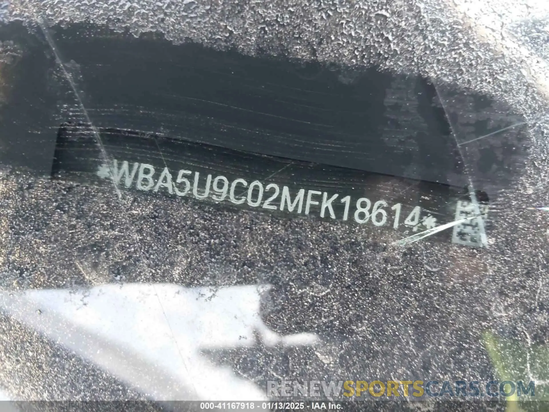16 Photograph of a damaged car WBA5U9C02MFK18614 BMW 3 SERIES 2021