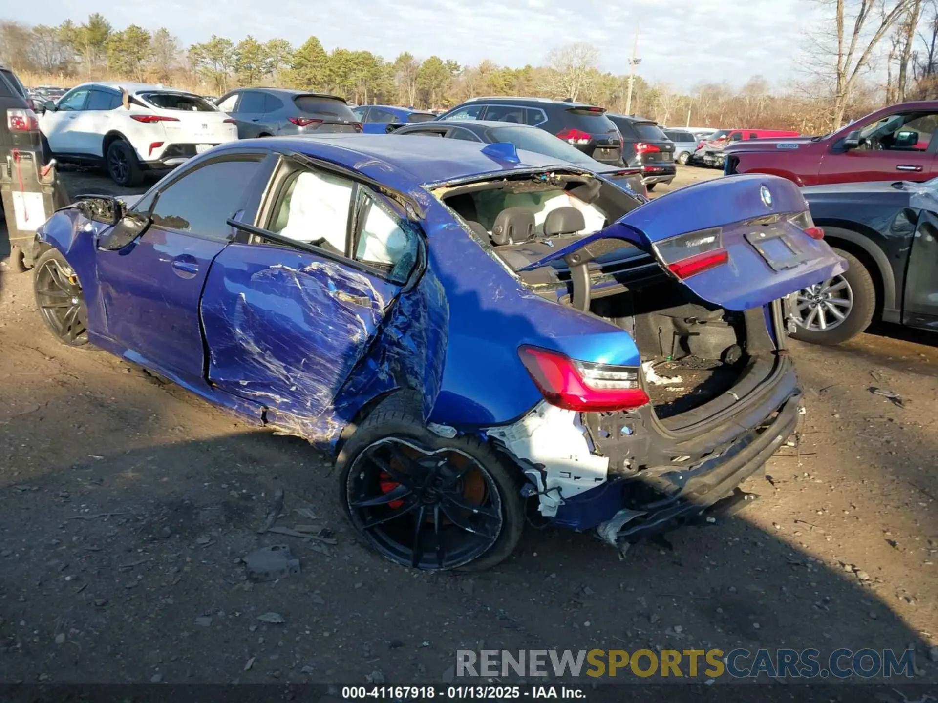 3 Photograph of a damaged car WBA5U9C02MFK18614 BMW 3 SERIES 2021